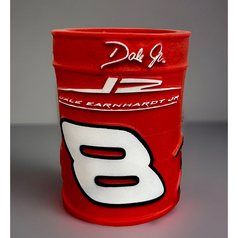 Vintage 2002 NASCAR Bottle Can Cozy Coozie Dale Earnhardt Jr #8 Winners Circle